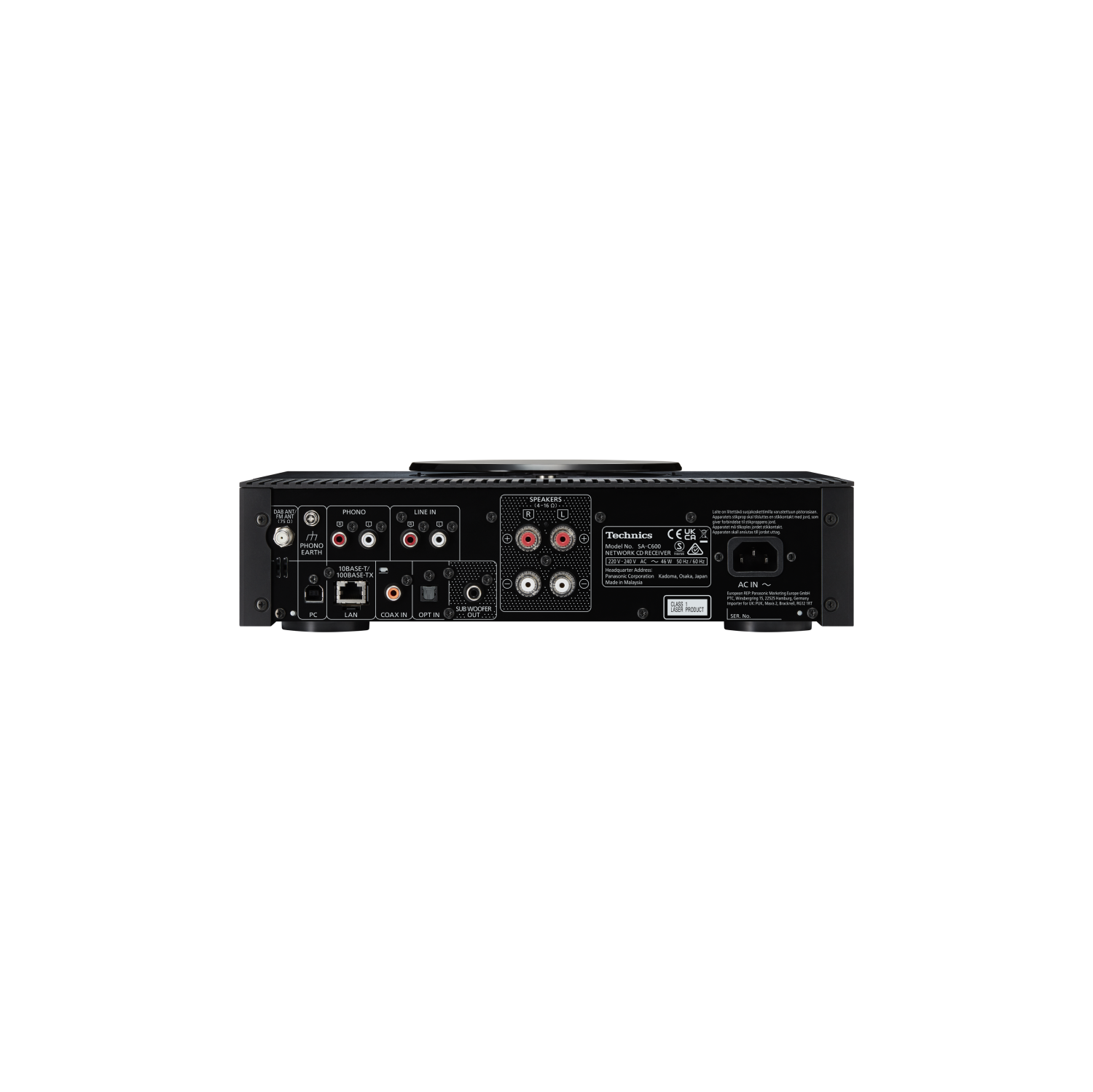 Technics Premium Class Network CD Receiver - SA-C600 ** Stock Only ** thumbnail image