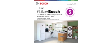 Bosch 5 Year Warranty - Freestanding